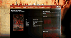 Desktop Screenshot of mlrpressauthors.com